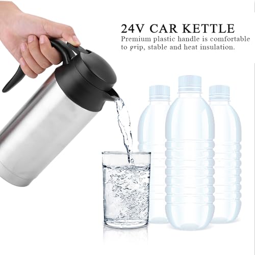 Hervidor eléctrico portátil 750ml 24V para auto miniatura 7
