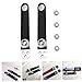 VICASKY 2pcs Accordion Bellows Straps Connection Buckle and Extension Straps for Musical Instrument Support Easy to Install and Portable