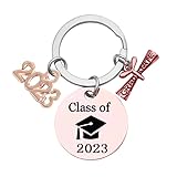 Photo Gallery tolenre portachiavi laurea in acciaio inossidabile, ciondolo portachiavi laureato per classe 2023 laurea universitaria, media, studente di scuola superiore, regalo di laurea per amici (oro rosa) Photo Gallery tolenre portachiavi laurea in acciaio inossidabile, ciondolo portachiavi laureato per classe 2023 laurea universitaria, media, studente di scuola superiore, regalo di laurea per amici (oro rosa)