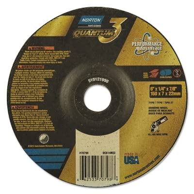 Depressed Center Wheel, 6in, 7/8in, Type 27