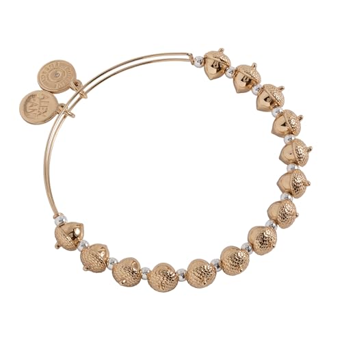 Alex and Ani Acorn Beaded Bangl