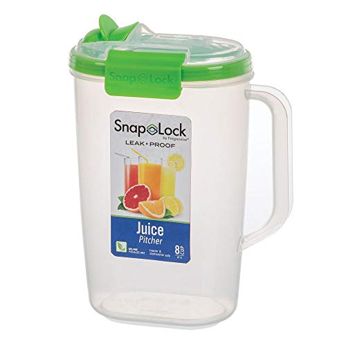 Jarra C/Tampa - 2l Progressive Transparente/Verde
