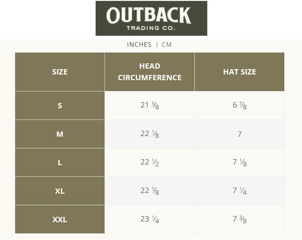 Outback Trading 13019Frontier Forge UPF 50 UV Protection Moisture-Wicking Sweatband Western Outdoor Premium Leather Hat