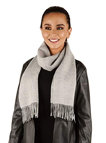 100% Pure Baby Alpaca Wool Scarf, Solid Natural Dye-free Colors for Men & Women2
