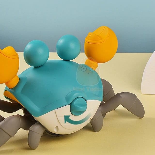 Image of COSMOBABY Premium Crawling and Swimming Bath Toy Crab for Boys and Girls Proudly Made in India