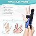 fibee Boxer Fracture Splint, Pinky Finger Splint, Adjustable Two Finger Brace for 4th or 5th Finger, Metacarpal Splint Hand Brace for Arthritis Fracture Broken Mallet Dislocated Trigger Finger(S/M)