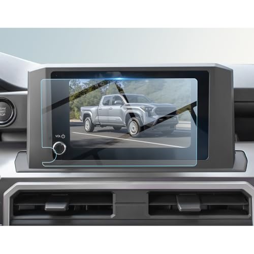 BIBIBO for 2024 2025 2026 Tacoma Accessories Screen Protector for 2024 2025 2026 Toyota Tacoma SR /SR5/TRD PreRunner 8 inch Display Tempered Glass Protective Film Anti-Scratch Anti Glare HD Clear 2026Tacoma