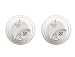 First Alert BRK SC-9120B bmRfKD Hardwired Smoke and Carbon Monoxide Alarm with Battery Backup, 2 Units