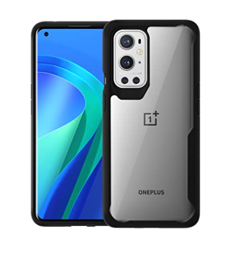 Solimo TPU+Plastic Transparent Black Bumper Case (Hard Back & Soft Bumper Cover) with for Oneplus 9 - Black (B095SR2PNC) Amazon Price History, Amazon Price Tracker