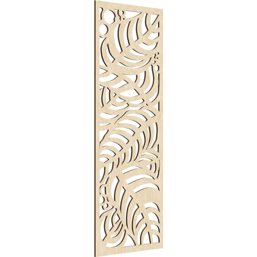 Image of 25 3 /8 inchW x 64 3 /8 inchH x 3 /8 inchT Mills Decorative Fretwork Wood Wall Panels, Birch