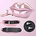 Advanced Home Telephone, Interesting Mouth Lip-Shaped , Funny Pink Lip Plastic Telephone Cable, Wire Phone Home Decoration, A for Friends or Families House Phone