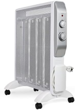 Mica Radiator 2000W | White Mica Stove | Energy Saving Electric R...