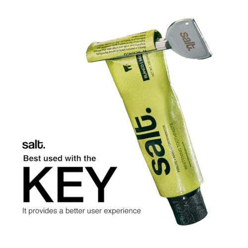 Image of Salt. Oral Care Blanco Whitening Toothpaste | Natural Stain Removal & Enamel Strengthening | With Matcha Green Tea & Mint | Fights Plaque & Sensitivity | 100g