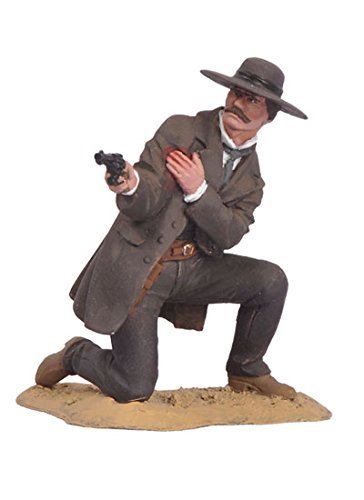Black Hawk Morgan Earp Gunfight at the O.K. Corral Tombstone Series 1/32 Scale Painted Metal Toy Soldier Figure New in Box FW306