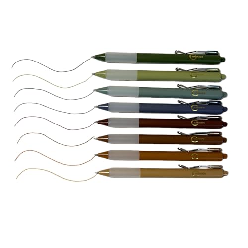 Channie's Earth Tone Gel Pens pack de 8 colores naturales miniatura 4