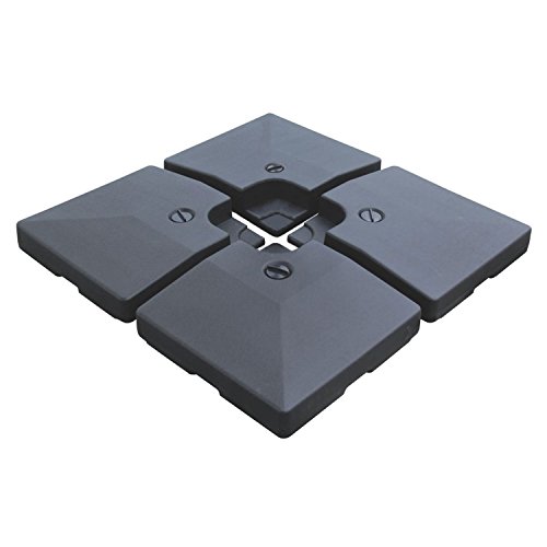 Happy Garden Lot de 4 Dalles carrées CROZON