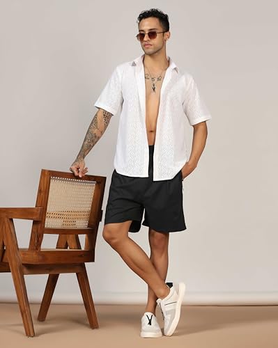 Image of DHRUVI TRENDZ Shorts for Men | Boxer Shorts for Men | Men Shorts | Cargo Shorts | Shorts for Men Beach Wear | Printed Shorts | Men's Regular Fit Shorts