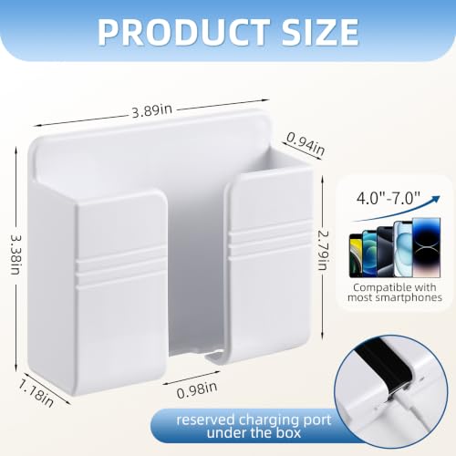 Wall Mount Phone Holder 2 Pcs