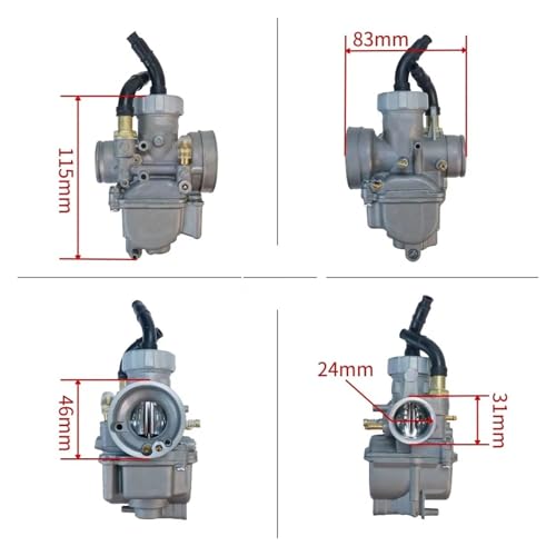 Carburador DIO 50cc a 125cc con regulación estable para quad 2