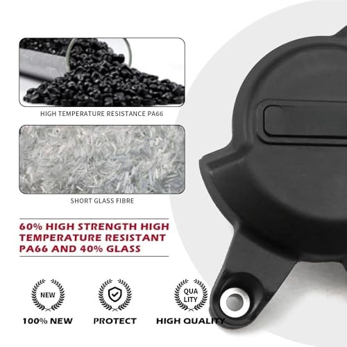 Protecteur stator moteur CBR1000RR 2008-2016 cache carter noir - 3