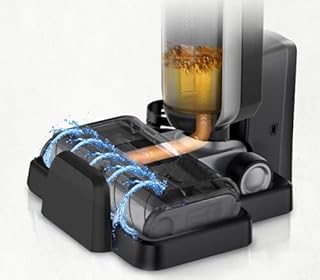 VIOLA Aspirapolvere Lavapavimenti Senza Fili, Lava, Aspira e Asciuga Pavimenti, Scopa Elettrica, Aspirapolvere senza Filo, Autonomia 40 min, Pulizia Peli Animali Domestici, Asciugatura e Lavaggio