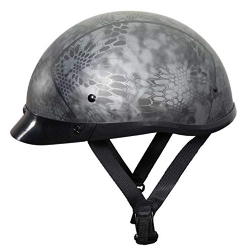 Fulmer Powersports Phantom Low Profile Motorcycle Half Helmet - Kryptex (2XL)