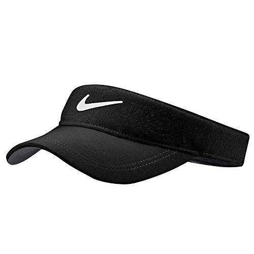 Nike Women's Nike Aerobill Visor, Black/Anthracite/White, Misc