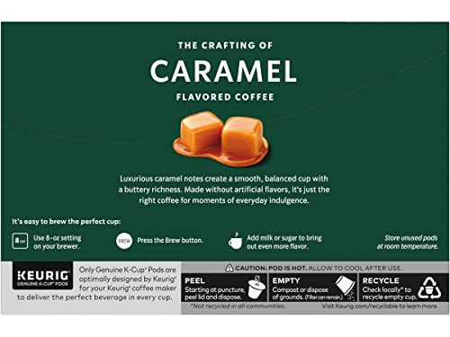 Image of Starbucks Flavored Coffee K-Cup Pods, Caramel Flavored Coffee, Made without Artificial Flavors, Keurig Genuine K-Cup Pods, 10 CT K-Cups /Box (Pack of 1 Box)
