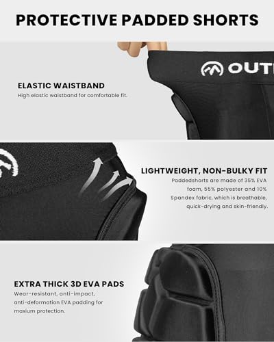OutdoorMaster Padded Shorts