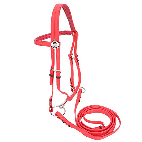 Cryfokt Cabeza de caballo, freno hueco ajustable para tu caballo