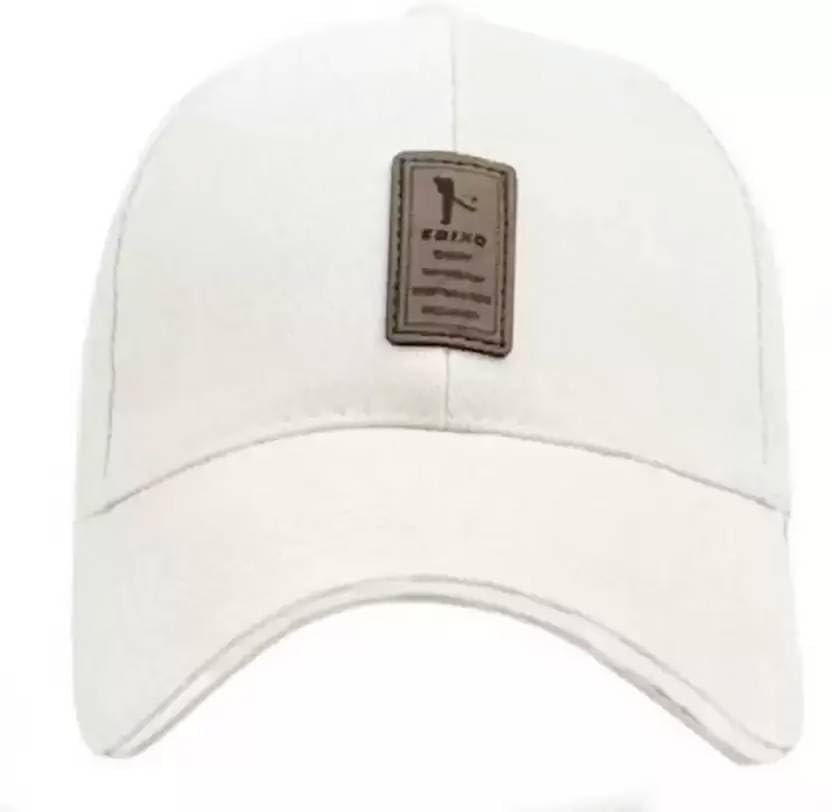 Image of Adjustable Baseball Sport Cap,& Sunglass Combo for Men & Boys. (White)