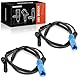 Frankberg 2x ABS Sensor Raddrehzahl Hinten Links Rechts Kompatibel mit M.i.n.i R50 R53 2001-2006 M.i.n.i Cabriolet R52 2004-2007 Cooper One Works Replace# 34526756385