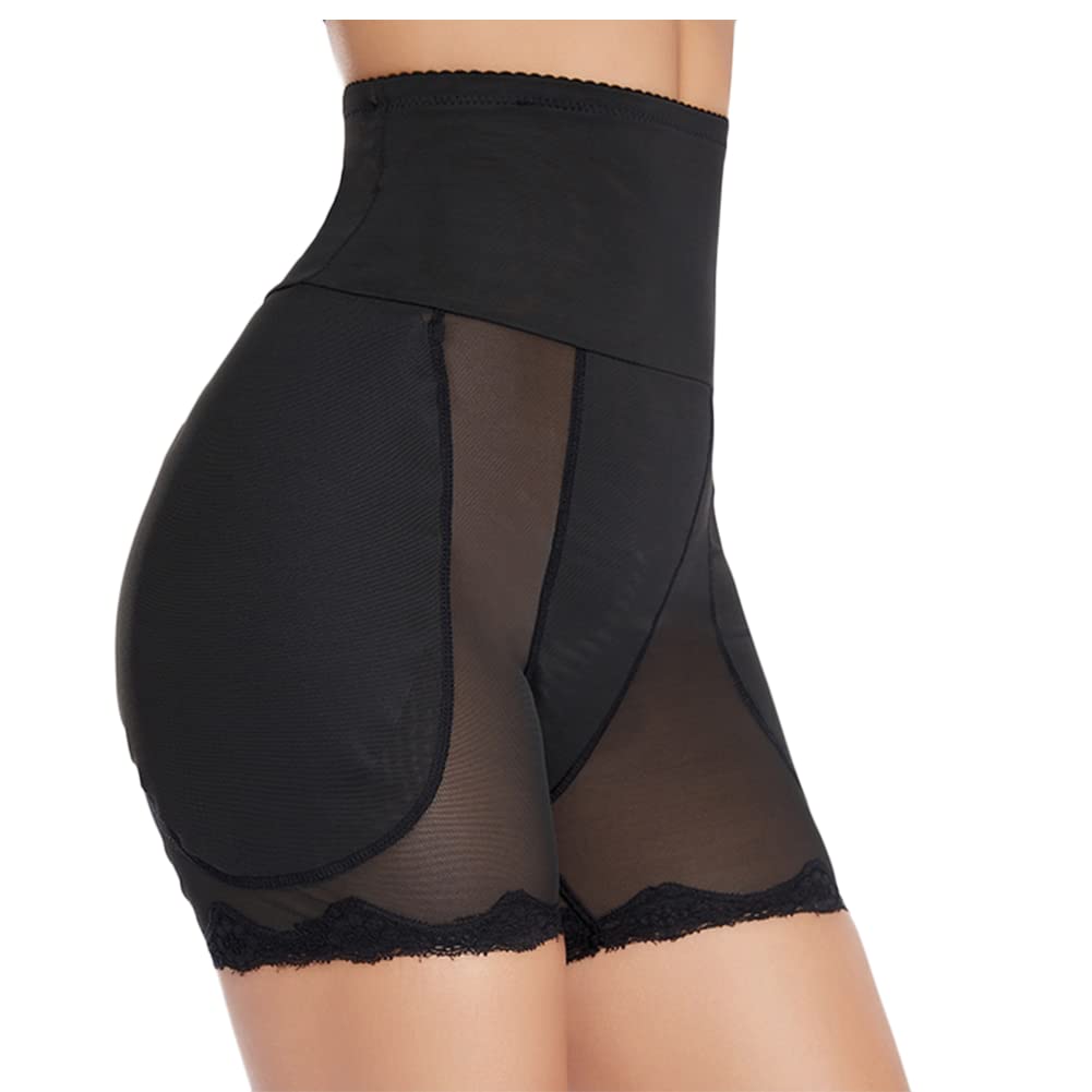 Pantaloncini Modellanti per la Vita, per Sollevare i Glutei, per allenare la Pancia, per Le Donne(Nero-X-Large