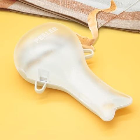 2-in-1 Peeler with Storage Whale Shape Stainless Steel Blade Peeler with Hanging Hole and Cutout Designed for Fruits and Vegetables Cover
