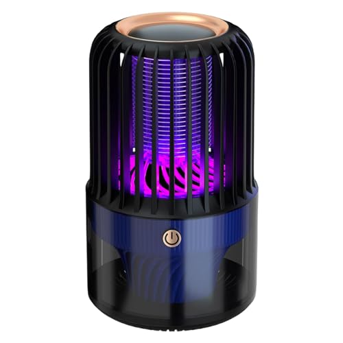 Trampas para Moscas para Interiores, Exterminador de Moscas eléctrico | Trampas silenciosas para portátiles | Dispositivo Recargable del USB de la Trampa de la Mosca con la luz púrpura