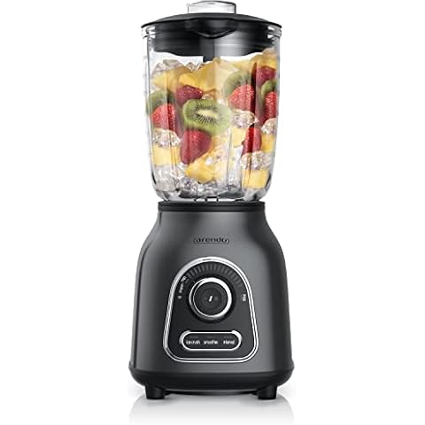 Arendo - Standmixer Edelstahl - Hochleistungsmixer Cover