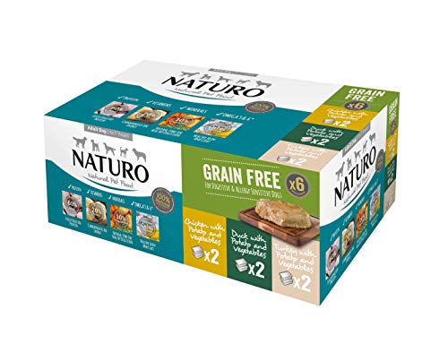 Grain Free Variety Pack Wet Food for Adult Dog Trays 400g x 18