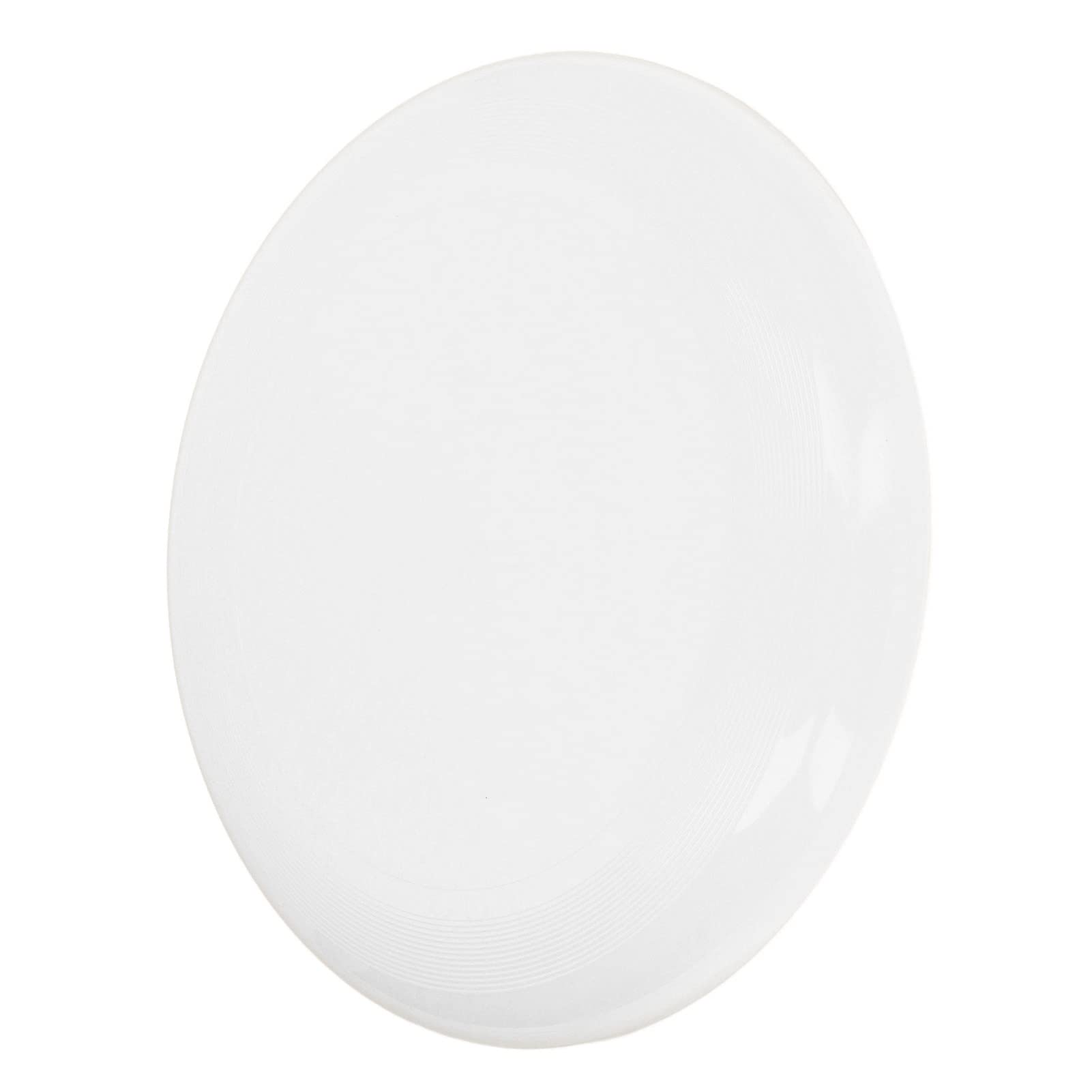 Disque de sport Ultimate - 27 cm - Design aérodynamique durable - Professionnel - Pour gazon - Blanc
