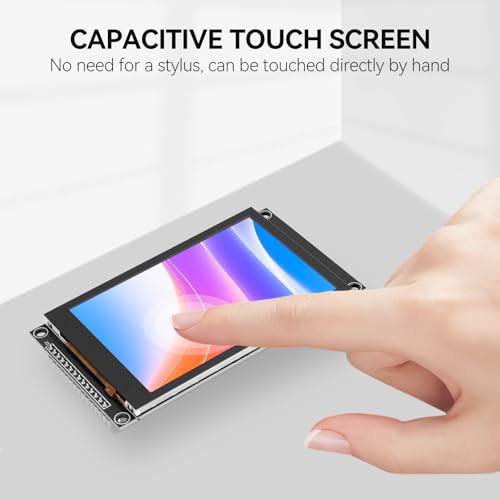 Image of 1PCS LCD Display 3.5 Inch 320x480 TN Capacitive Touch Screen Esp32 Display Module SPI Serial ST7796S Driver for Ar duino R3 /Mega2560 (Black)
