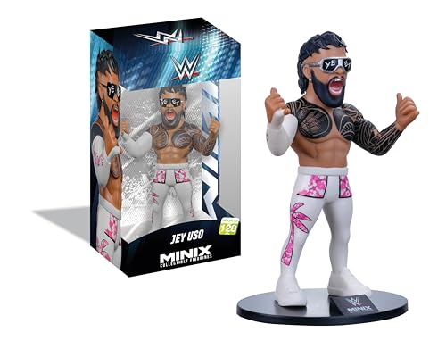 MINIX - Sports #128 - WWE - Jey Uso - Personaggio da Collezione 12 cm