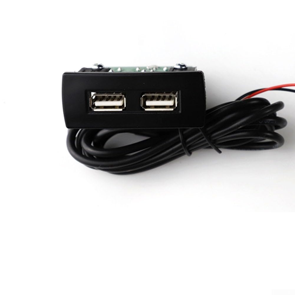 Cargador de consola central de coche USB 2.4A para Mercedes para Vito 2016-2020 modelo de reemplazo de interfaz de vehículo para dispositivos de carga