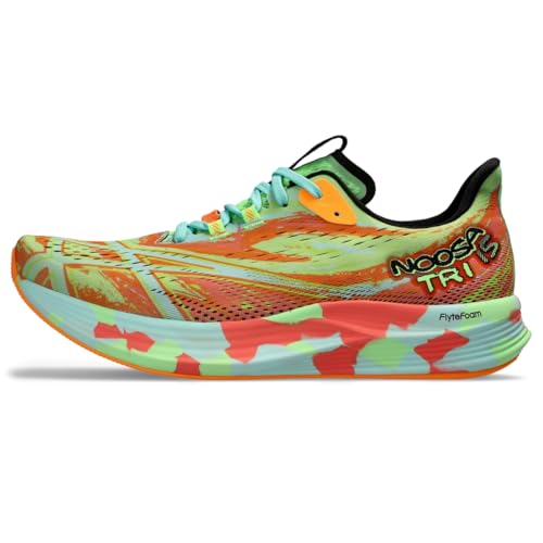 Asics Zapatillas de Running Noosa Tri 15 para Hombre, Lime Burst/Illuminate Mint, 46 EU