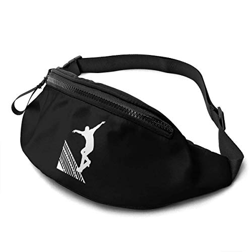 Senob Riñonera impermeable riñonera para monopatín, skater Runner 's funda para móvil viaje senderismo