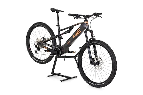 DRAGONWORKS Fahrradständer für E-Bikes mit Mittelmotor | Robuste Konstruktion mit 45 kg Traglast | Wartungsfreundlich & drehbares Hinterrad | Für Reifen von 27,5'' bis 29''