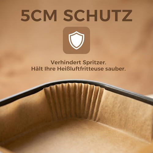 100 Stück Airfryer Backpapier Zubehör für Philips Airfryer 4000 Series Stacked Dual Basket 10L Heißluftfritteuse, Baking Paper für Philips Air Fryer NA462/70, Antihaft Ölfest Airfryer Papier