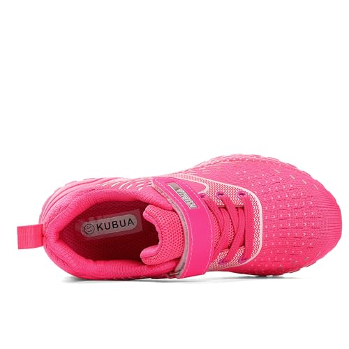 Image of KUBUA Kids Sneakers Lightweight Boys Girls Tennis Shoes | Breathable, Comfortable, Non Slip, Easy to Put On, Running, Walking, Gym, School, Daily Play, Toddler