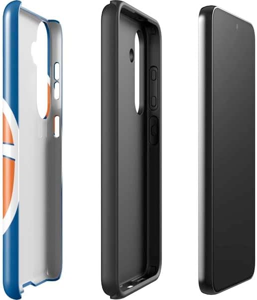Skinit Impact Phone Case Compatible with Galaxy S24 Plus - Officially Licensed NFL Denver Broncos Retro Logo Design