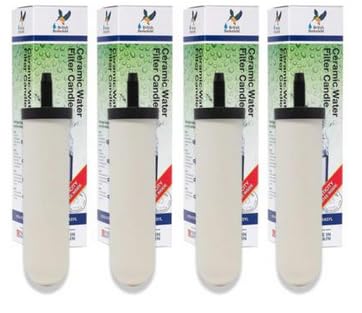 LOT POUR 6 MOIS X 4 CARTOUCHES BRITISH BERKEFELD ULTRA STÉRASYL certifiée NSF POUR FILTRE À GRAVITÉ