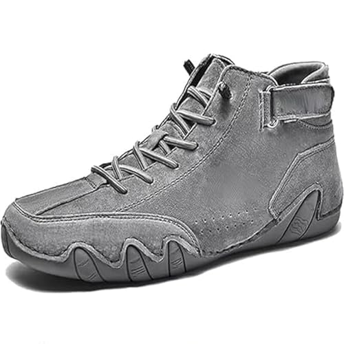 Vogldeck - Waterproof and Breathable Orthopedic Shoes, Arch Support Shoes, for Walking, Outdoor Comfortable Sneakers for Women and Men (grey,47)