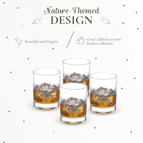 Verres Spode bleu style ancien le cadeau de crémaillère idéal en duo